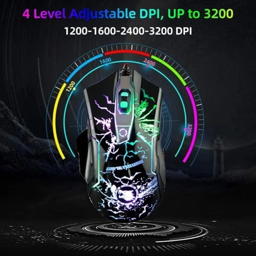 M728 Gaming Mouse - Wired