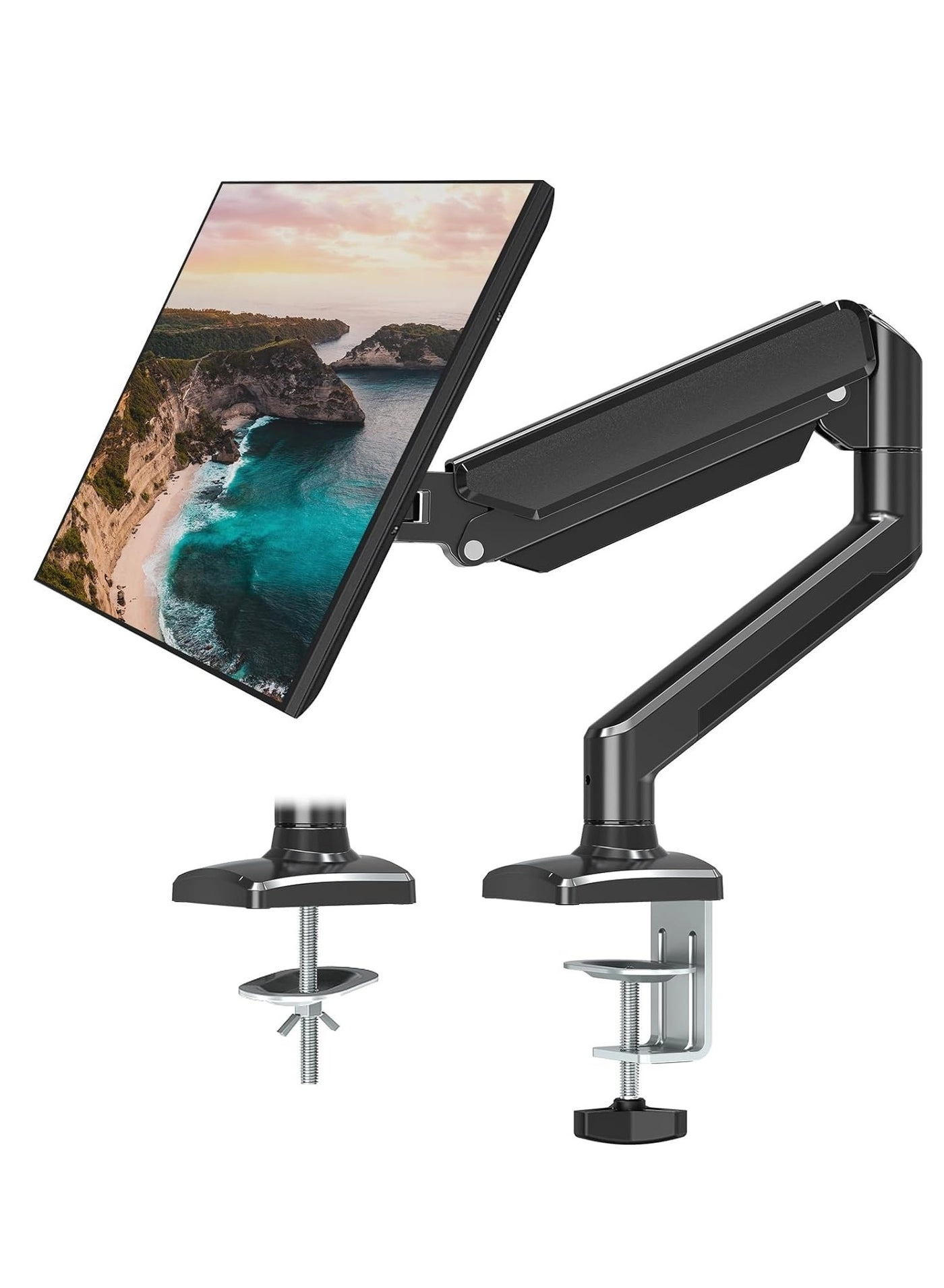 Single Monitor Arm Mount - 38 in 75x75mm 100x100mm