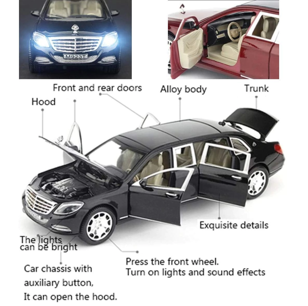 Maybach S600 - 1:32 1pcs