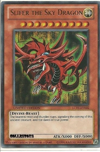 Konami Slifer the Sky Dragon LC01-EN002