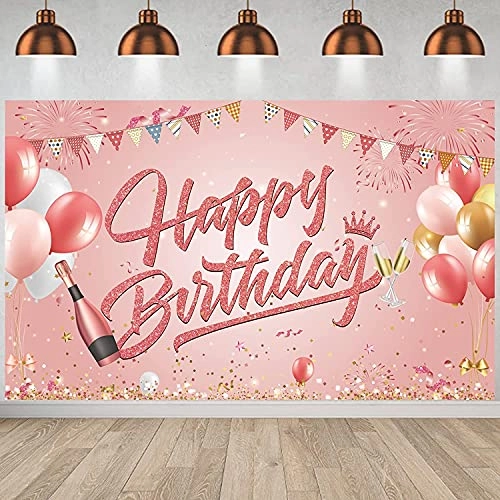 Birthday Backdrop Banner - Birthday