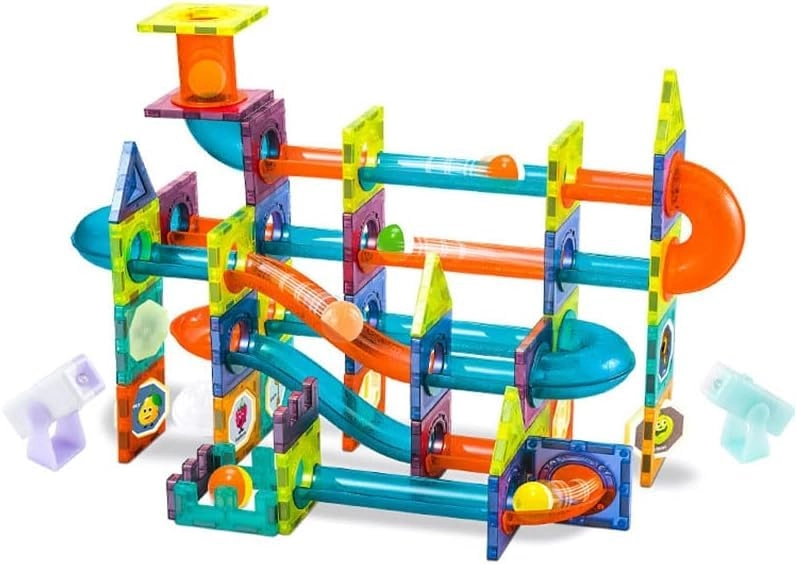 Light Magnetic Tiles - 36 months - 9 years 75 pieces