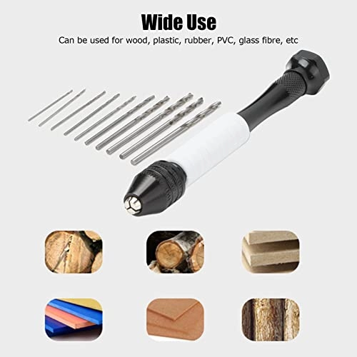 Hand Twist Drill - 11 piece High Speed Steel 0.5mm-2mm