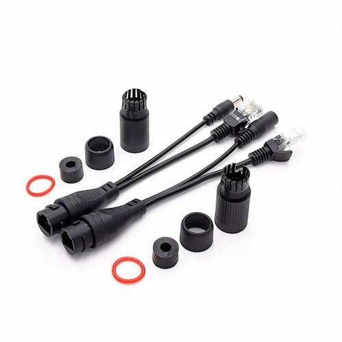 PoE Injector - 12V 1A + PoE Splitter