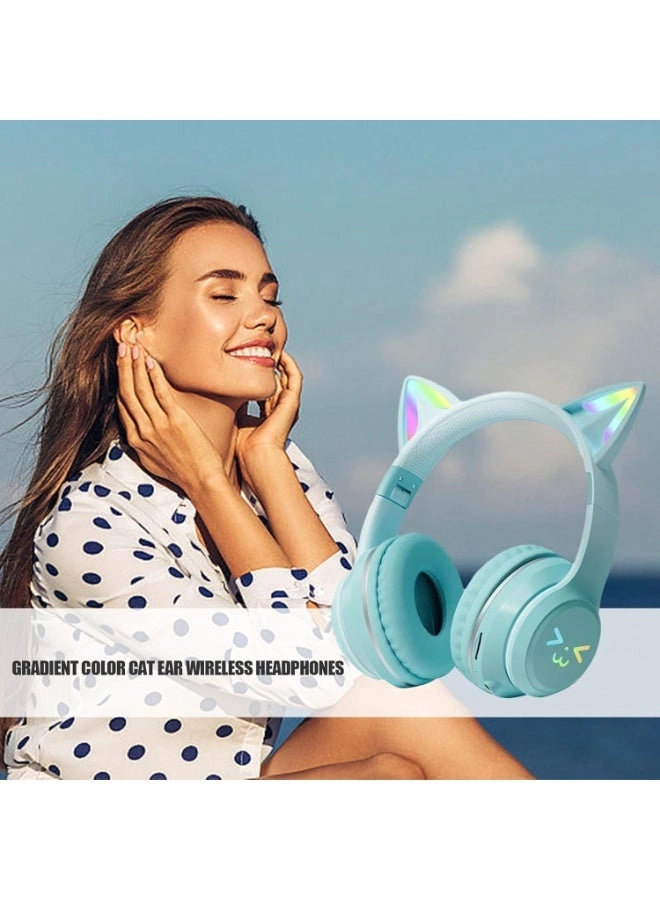Cat Ear Bluetooth Wireless Headphones
