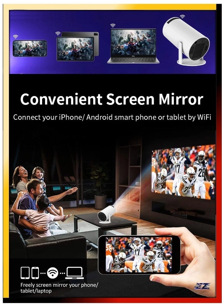 Mini Portable Projector 200 ANSI