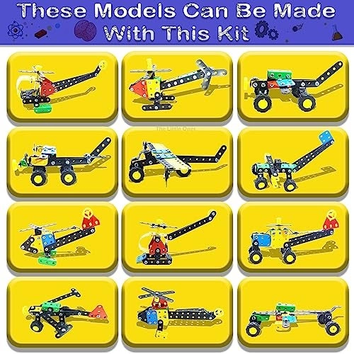 Ultimate Air Force Construction Set - 15 Models 8-14 Years Old