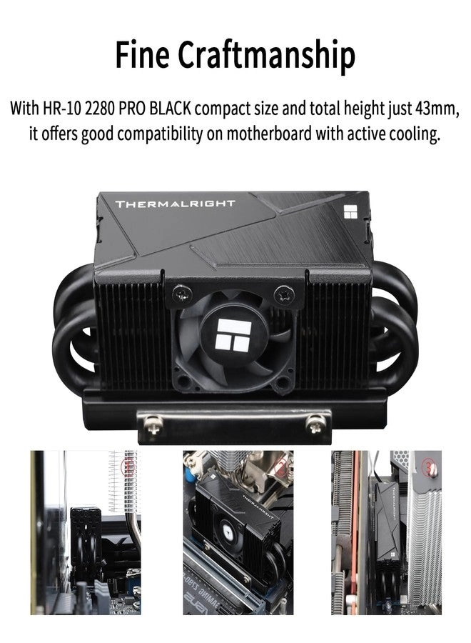 HR10 2280 PRO - Double Sided Heatsink 4 heatpipes