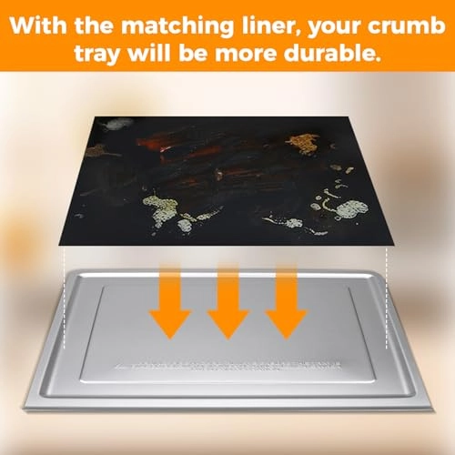 Air Fryer Liners - 4pcs Black Mat 4