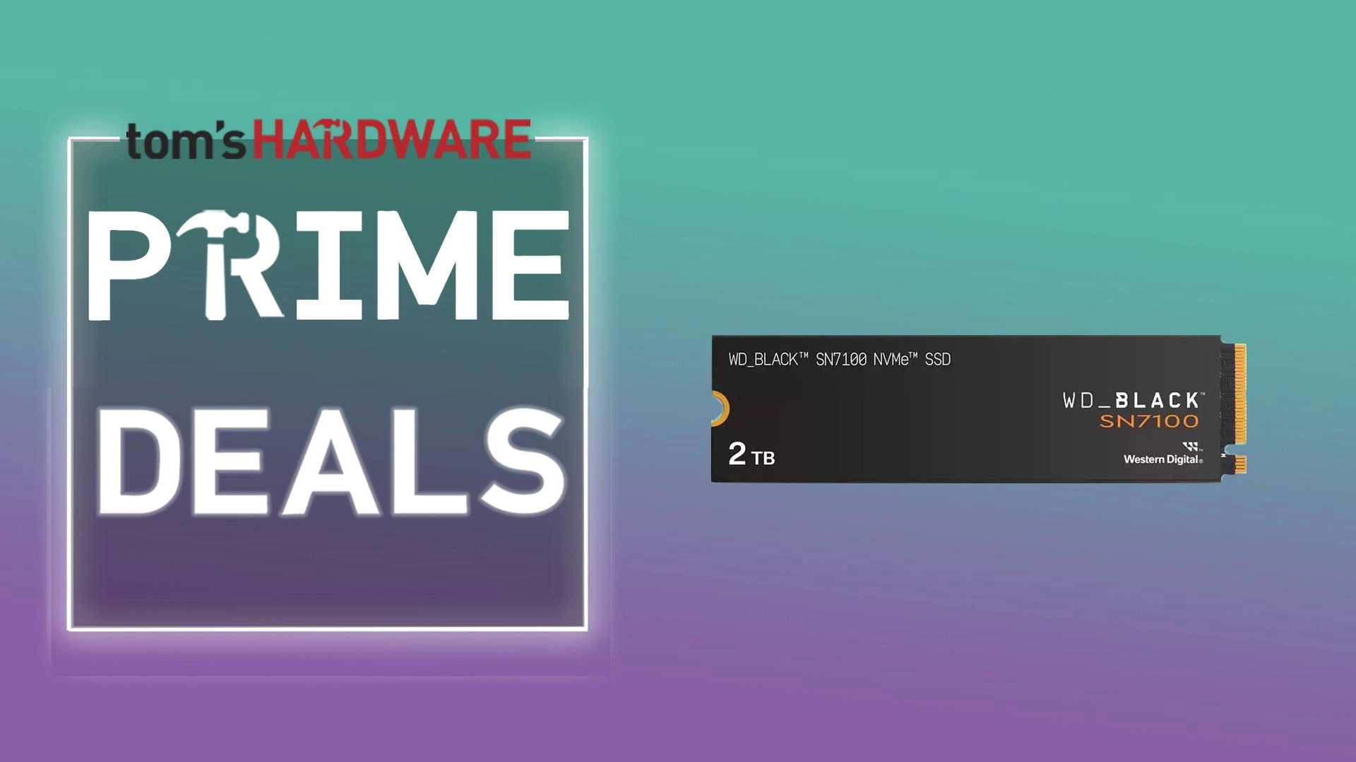 WD's 2TB Black SSD price drops by nearly 20% ahead of Prime Day sale &mdash; grab the 2TB SN7100 for $242.96