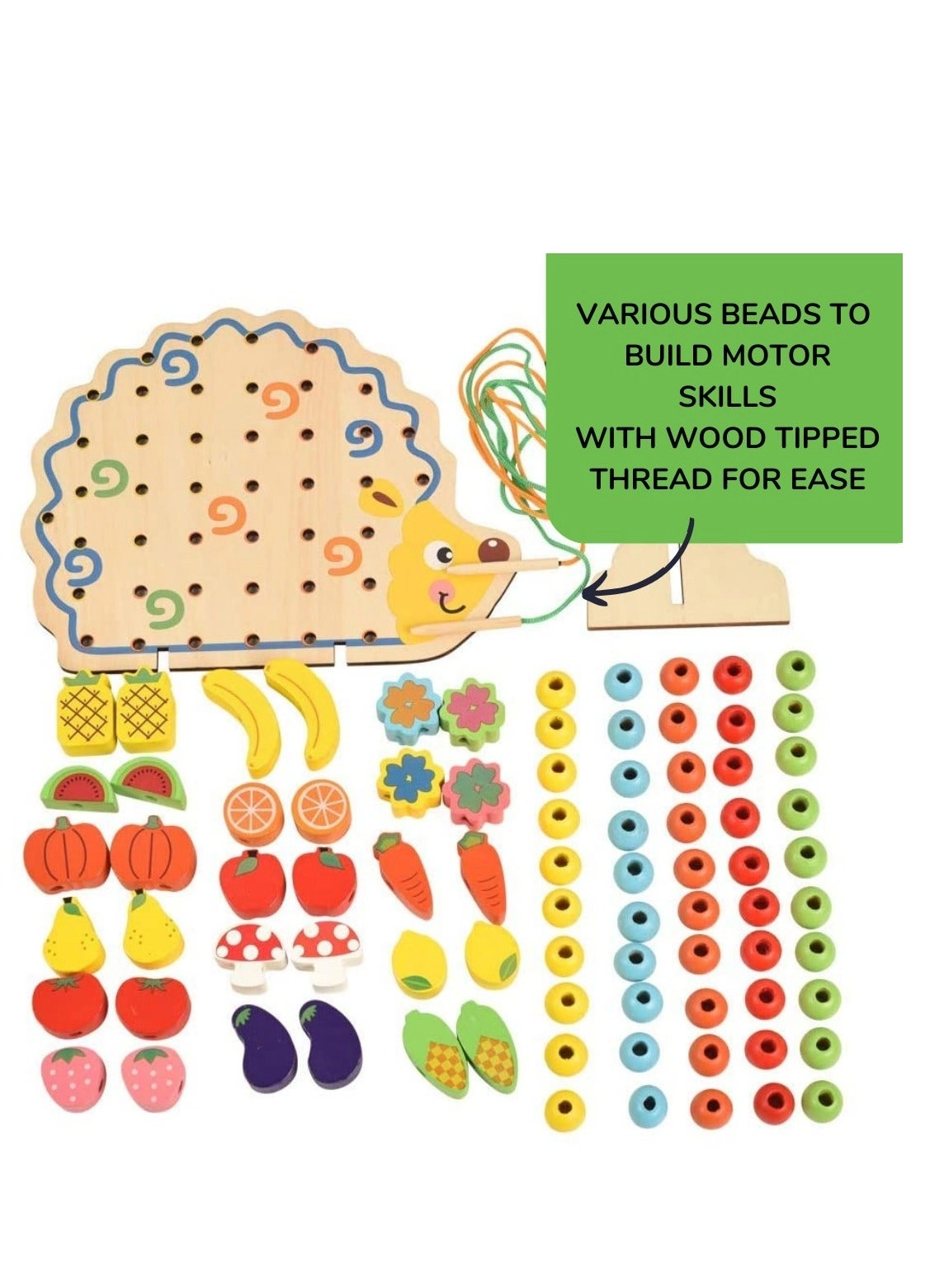 Made2Motivate Wooden Lacing Board