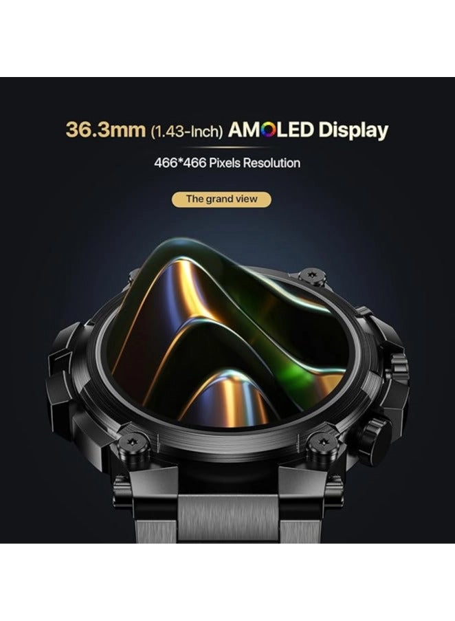 Dominian 36.3mm Stainless Steel