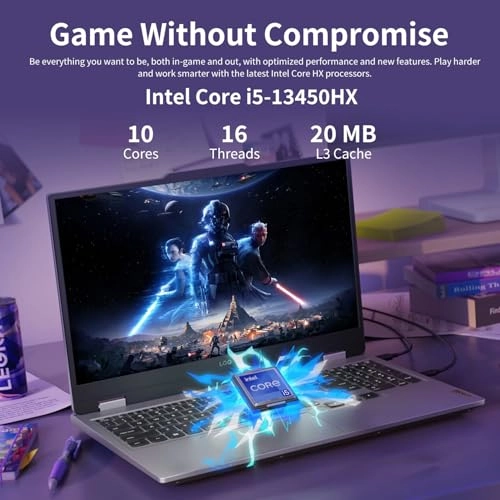 LOQ 15IRX10 - 15.6'' i5-13450HX 64GB DDR5 1TB SSD