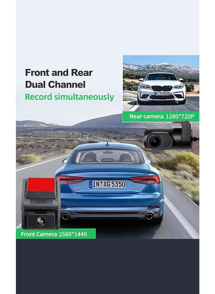 4G Dash Cam - 2K Ultra HD