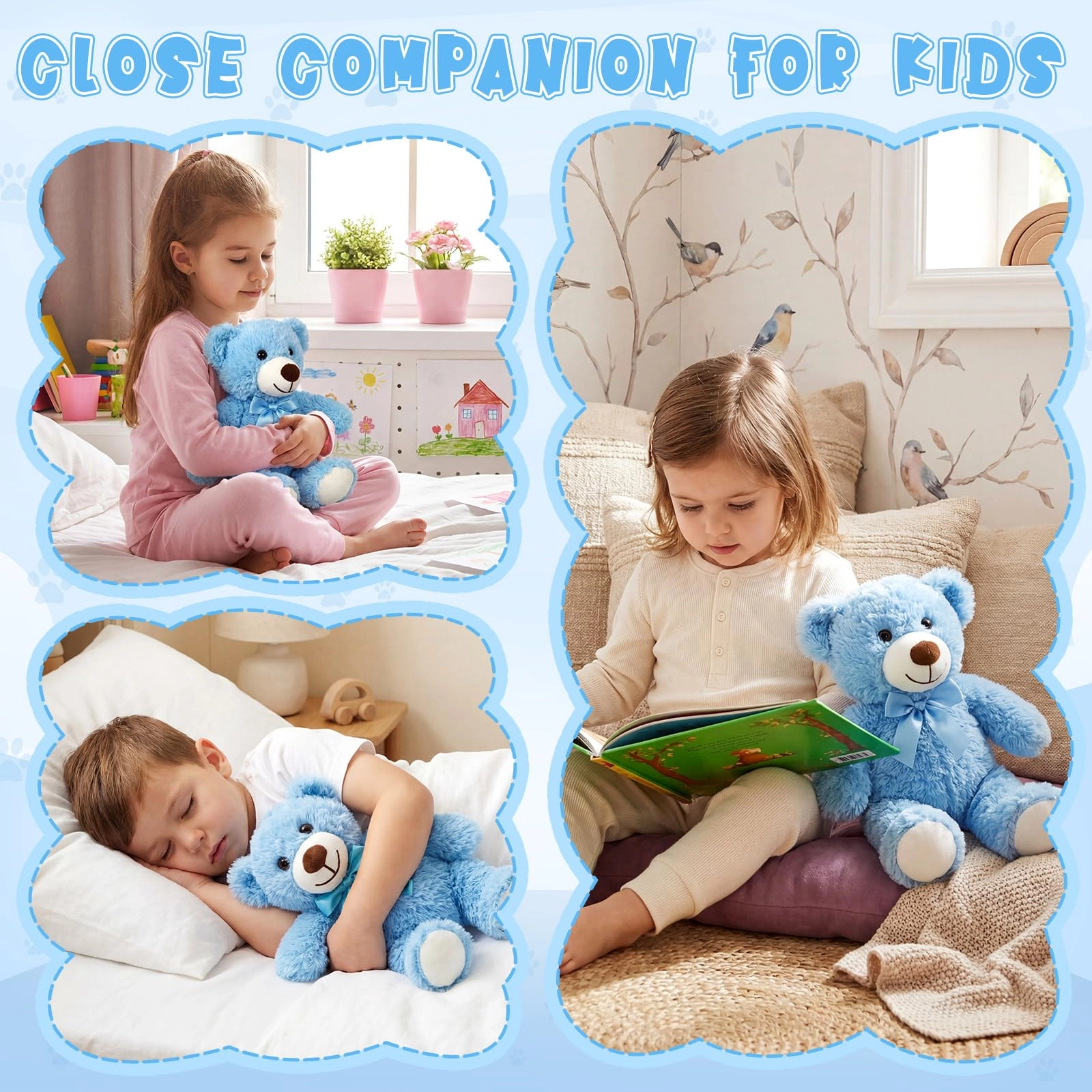 Teddy Bears - 35 cm 4 Pack