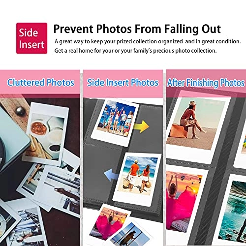 2x3" 192 Pockets Cardboard Photo Album