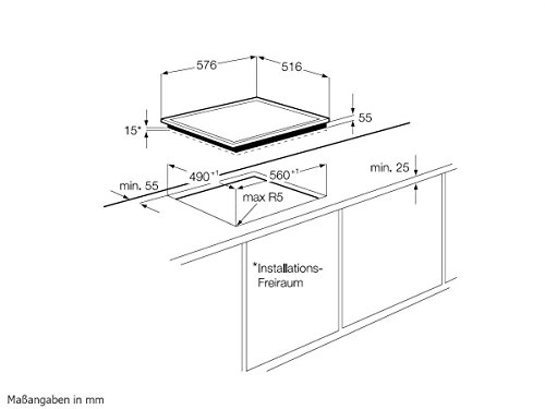 HK 634250 X-B Induction hob