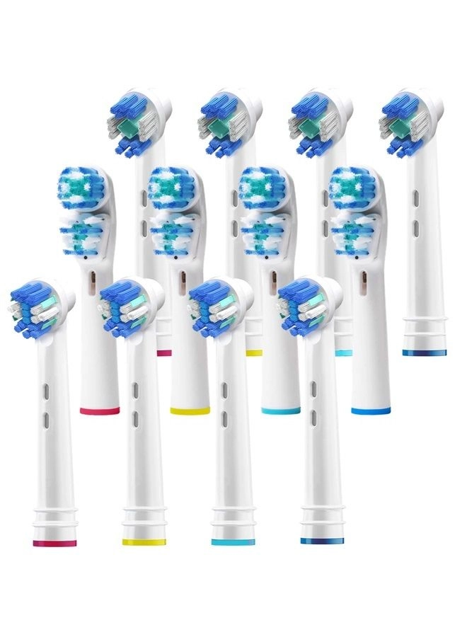 Pearl Enterprises Replacement Brush Heads - 12 Piece Set White