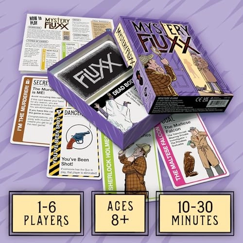 Mystery Fluxx: Whodunit Theme - Card Game