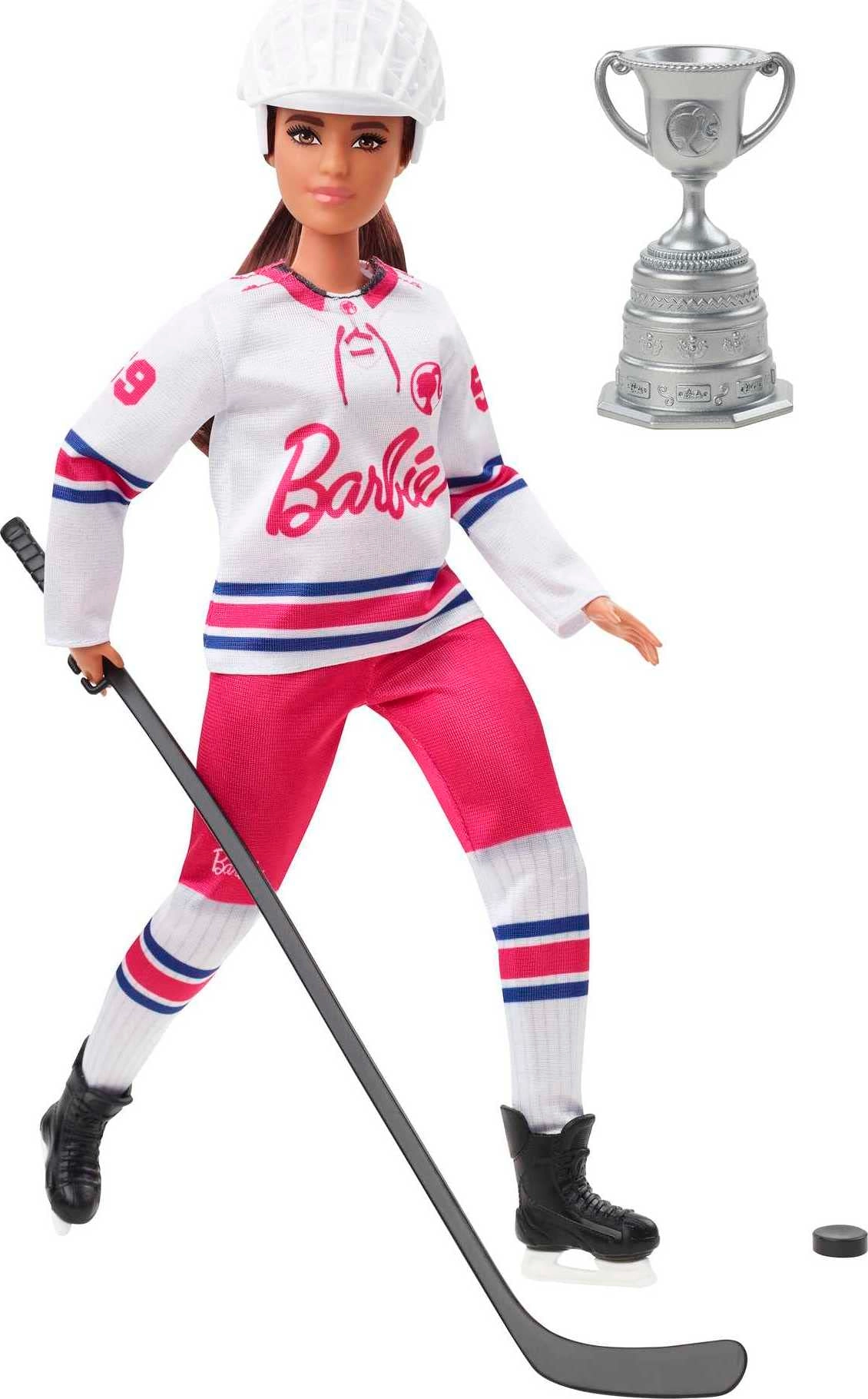 Barbie Tim Hortons Doll - 12-inch Curvy Hockey Uniform Ages 6+