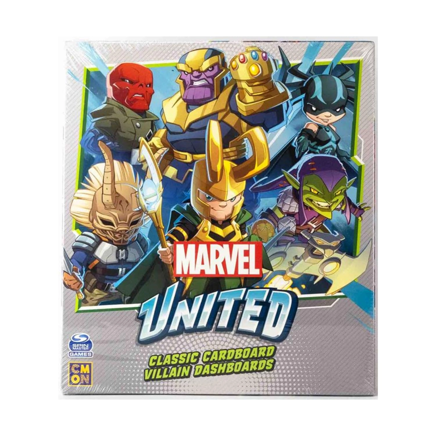 CMON Marvel United: Classic Cardboard Villain Dashboards