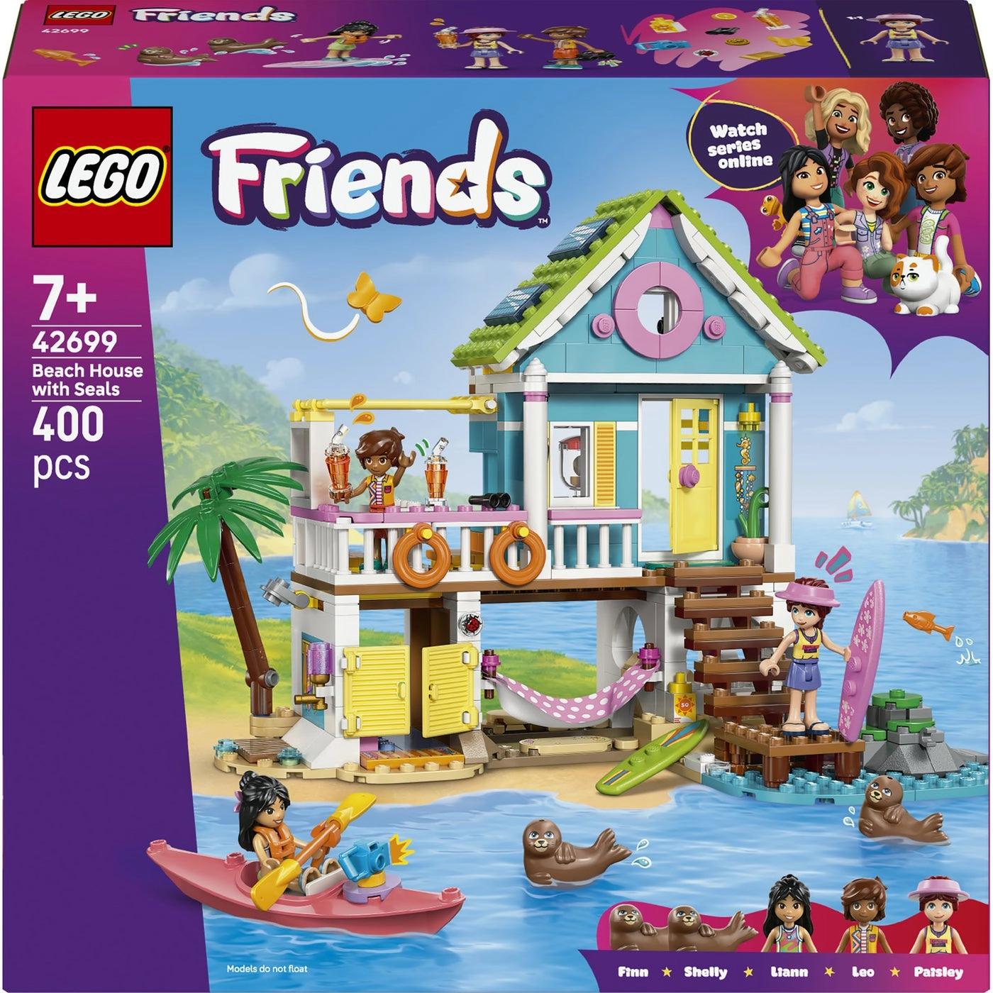LEGO Friends Beach House with Seals (42699)