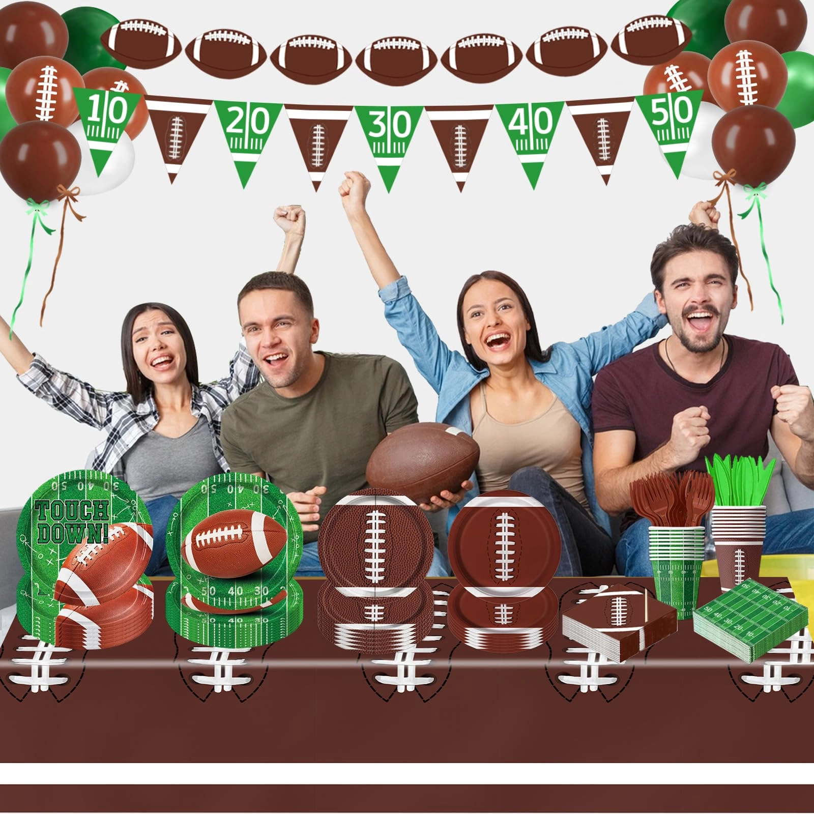 Sports Birthday Party Decorations - 191 PCS Birthday