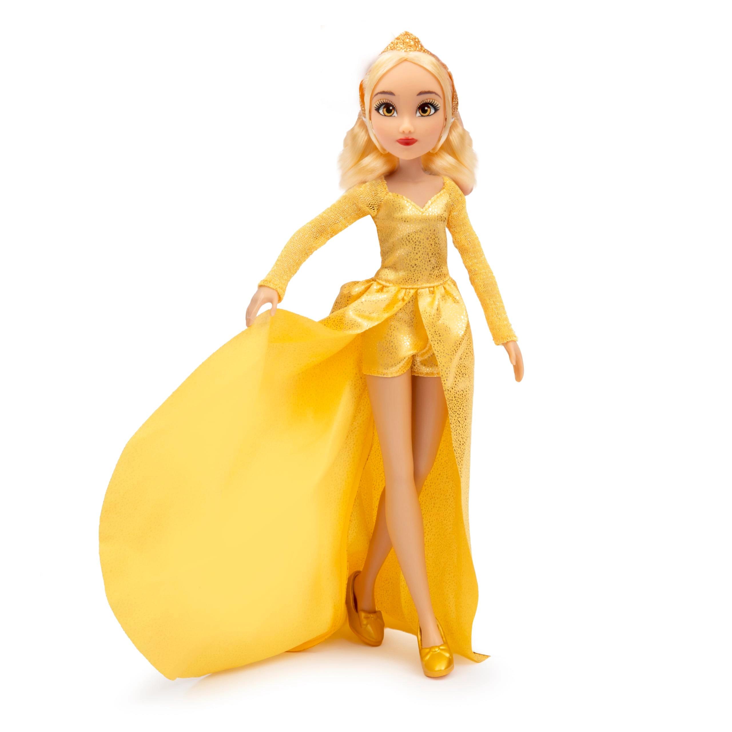 Stella Doll - Fully Articulated Sparkling Gold Gown Ages 4+