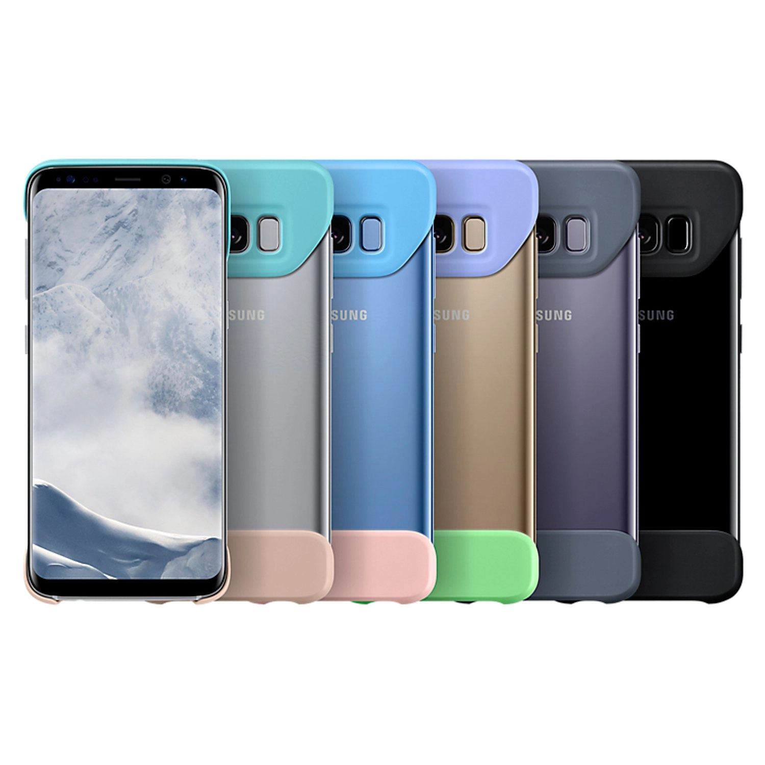 2 Piece Case Violet for Galaxy S8