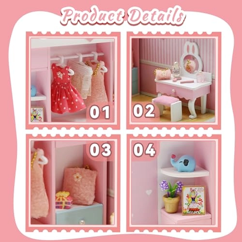 Dollhouse Miniature - Cloak Room LED