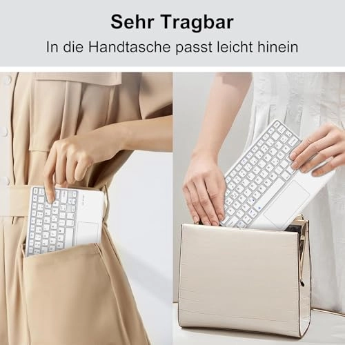 Wireless Bluetooth Keyboard - DE Wireless