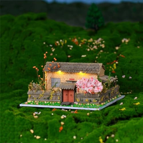 3D Wooden Puzzle Bookshelf Insert - Library of Books 1:24