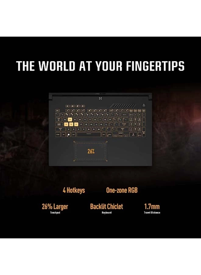 TUF Gaming F17 FX707ZC - 17.3'' Core i5-12500H 16GB DDR4 512GB SSD