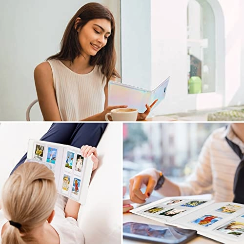 2x3" 256 Pockets PU Leather Photo Album