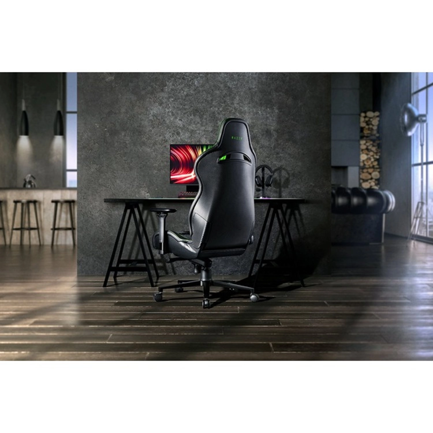 Enki Pro - Gaming Chair Green