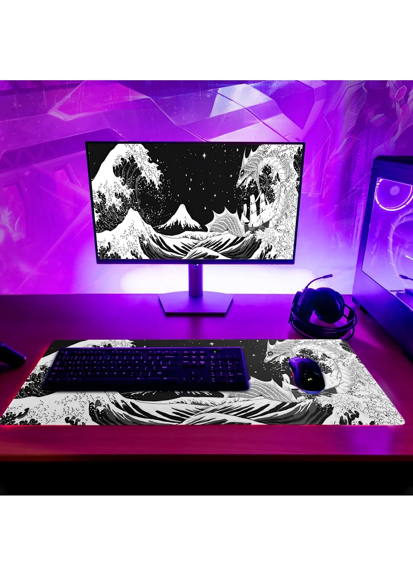 Anime Desk Mat XL Gaming Mouse Pad - 80x30 cm