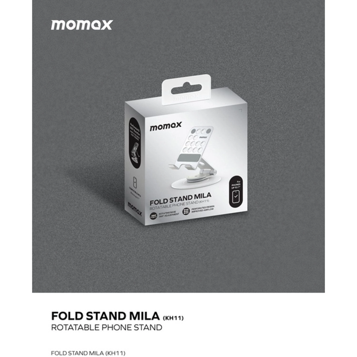 Fold Mila - Rotatable 360° Aluminum Mobile Phone Stand