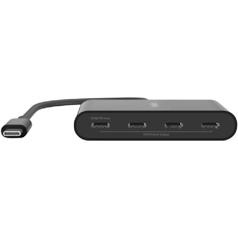 CONNECT USB-C to 4-Port USB-C Hub - 100W 10 Gbps
