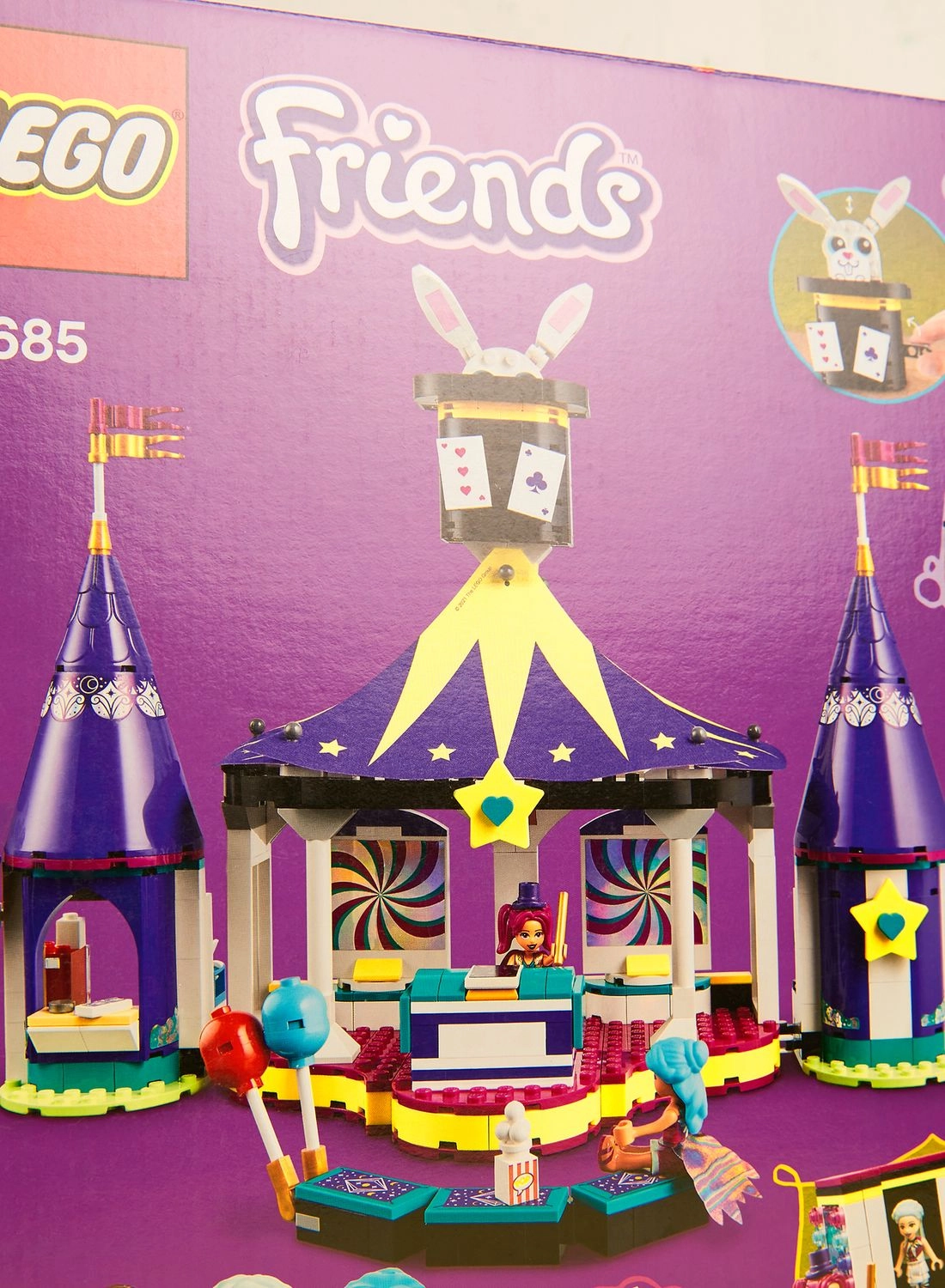 Friends Magical Funfair Roller Coaster (41685)