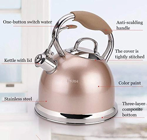 Stovetop Whistling Kettle - 3L