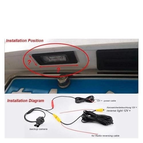 Backup Camera - Night vision Wireless 512(H)X582(V)