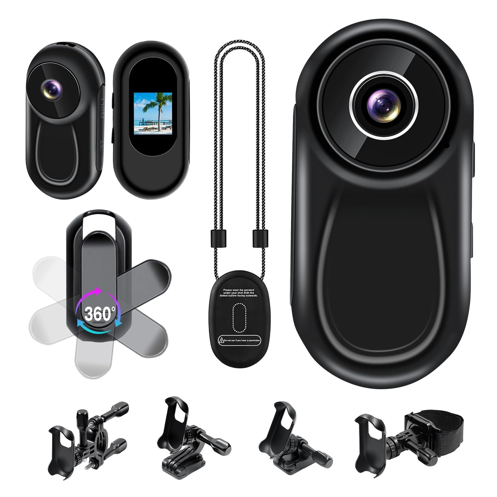 Yadayuki Mini Action Cam - 1080p