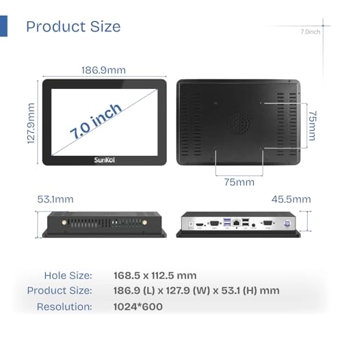 WD01 - 8 GB 7 inch Core i5 7200U
