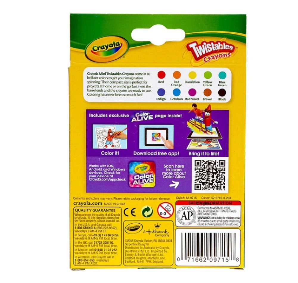 Twistables Crayons - 10 piece(s)