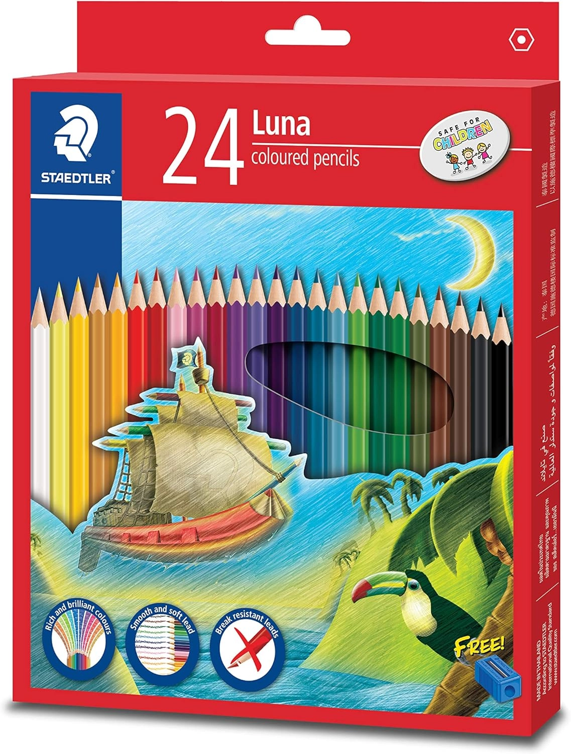 Staedtler Luna Coloured Pencils - 24 Pcs