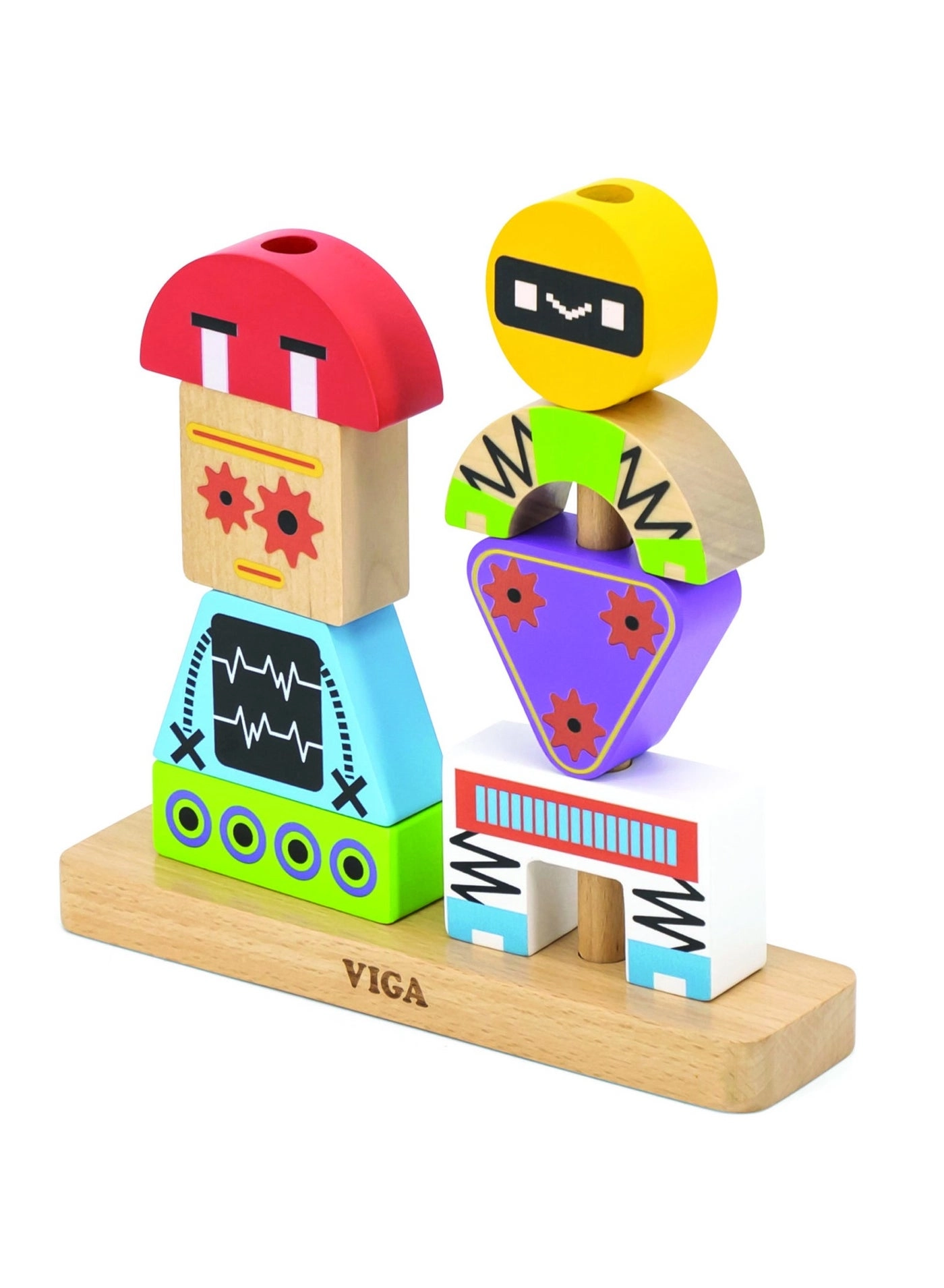 Robot Stacking Blocks - 8 pcs