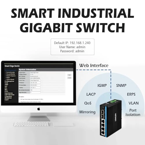 4Port POE Gigabit Switch 6-ports