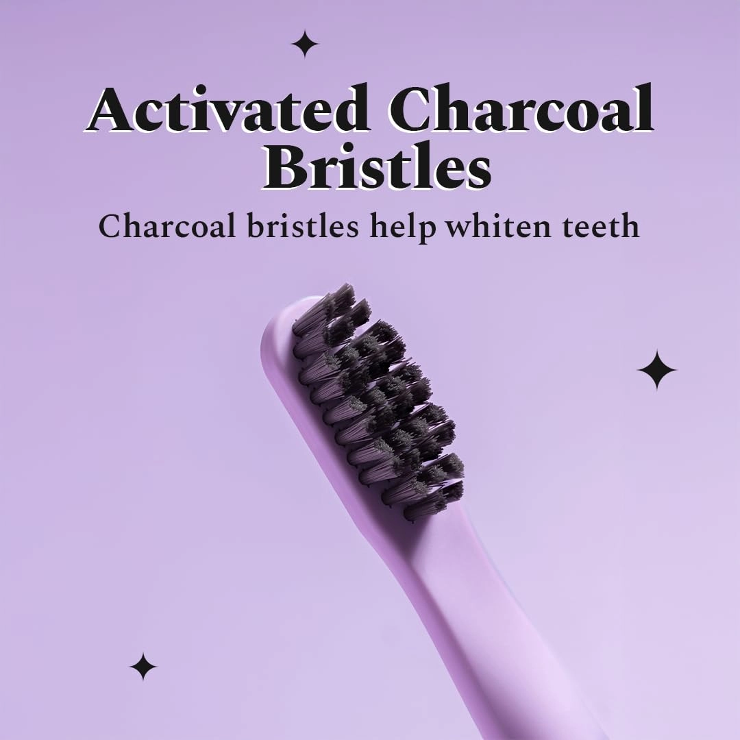 Electric Toothbrush - 2 Modes AAA Powered 2 Brush Heads