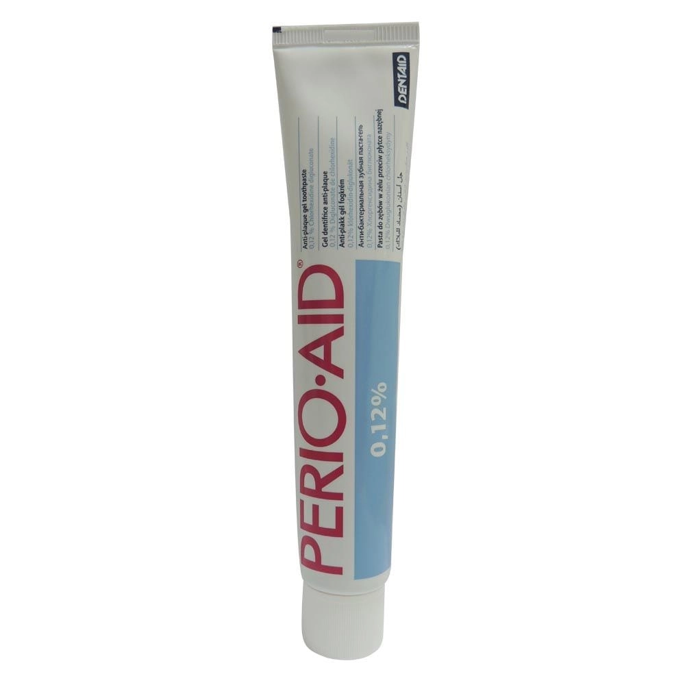 Perio-Aid Anti Plaque Gel 0.12% Chlorhexidine digluconate Toothpaste 75ml