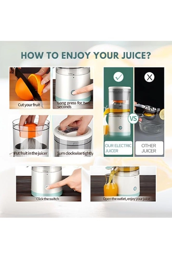 Orange Press Juicer - 45W 401ml (inclusive) - 600ml (inclusive)